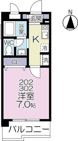 イッツ哲学堂公園の物件間取画像